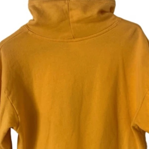 Pre Owned Women’s Victoria’s Secret Pink Sweatshirt Yellow Black Sz XS Classic - Picture 3 of 7